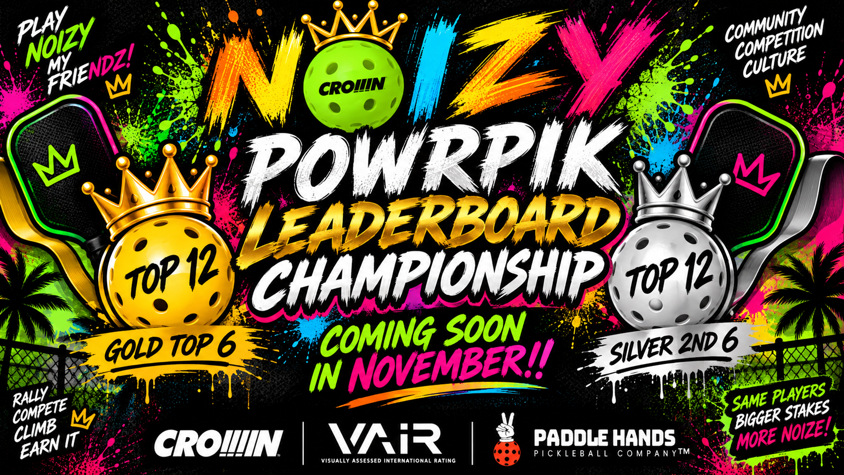 Noizy Leaderboard PowrPik Championship (coming soon)